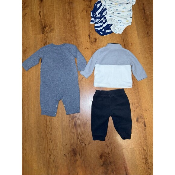 Baby Boy Clothes Lot 3-6m Winter - Old Navy, Hudson Baby, Hanna Anderson, 16 Pcs - Picture 3 of 16
